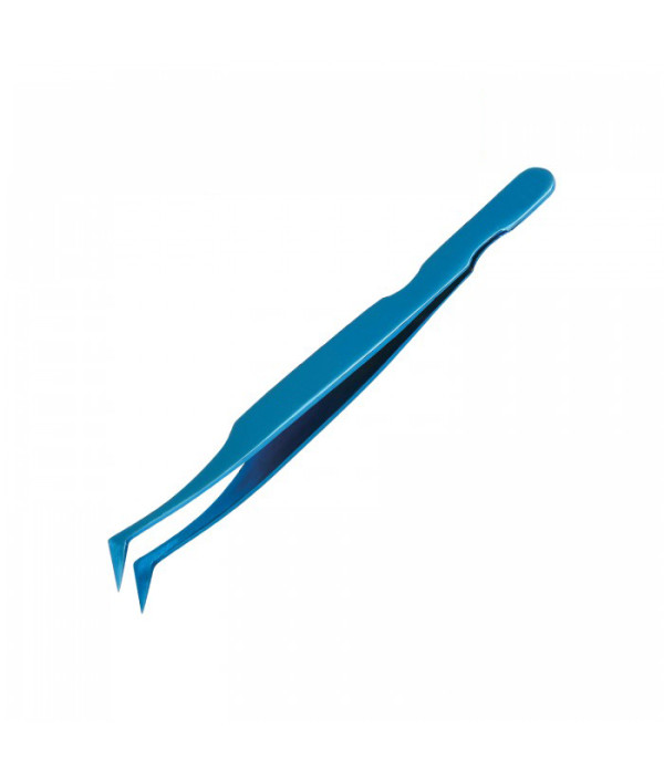   Blue Titanium Tweezer 