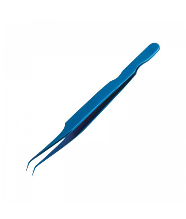   Blue Titanium Tweezer 