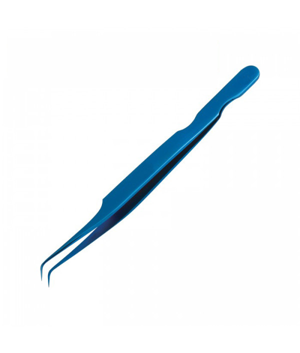   Blue Titanium Tweezer 